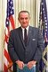 Lyndon Baines Johnson (August 27, 1908 – January 22, 1973), often referred to as LBJ, was the 36th President of the United States (1963–1969) after his service as the 37th Vice President of the United States (1961–1963). He is one of only four people who served in all four elected federal offices of the United States: Representative, Senator, Vice President and President.<br/><br/>

Johnson, a Democrat, served as a United States Representative from Texas, from 1937–1949 and as United States Senator from 1949–1961, including six years as United States Senate Majority Leader, two as Senate Minority Leader and two as Senate Majority Whip. After campaigning unsuccessfully for the Democratic nomination in 1960, Johnson was asked by John F. Kennedy to be his running mate for the 1960 presidential election.<br/><br/>

After becoming president in  1963, Johnson greatly escalated direct American involvement in the Vietnam War. As the war dragged on, Johnson's popularity as President steadily declined. After the 1966 mid-term Congressional elections, his re-election bid in the 1968 United States presidential election collapsed as a result of turmoil within the Democratic Party related to opposition to the Vietnam War. He withdrew from the race amid growing opposition to his policy on the Vietnam War and a worse-than-expected showing in the New Hampshire primary.<br/><br/>

Despite the failures of his foreign policy, Johnson is ranked favorably by some historians because of his domestic policies.